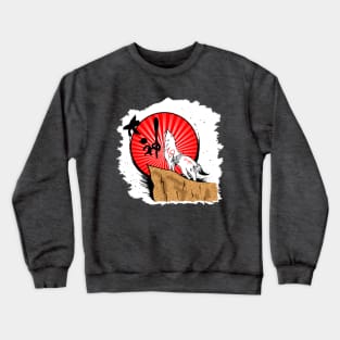 Okami Wolf Crewneck Sweatshirt